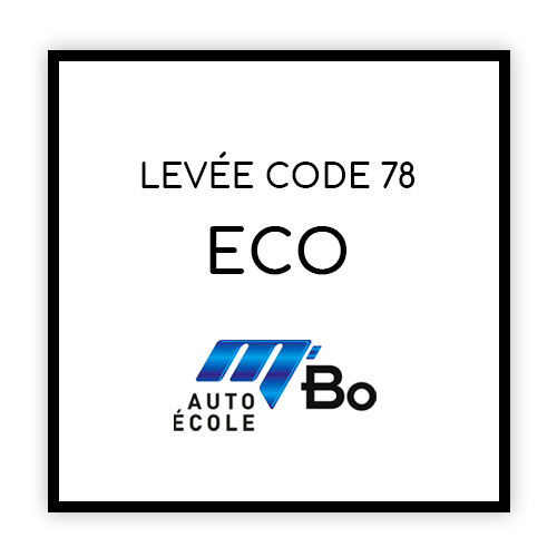 Levée code 78 Eco